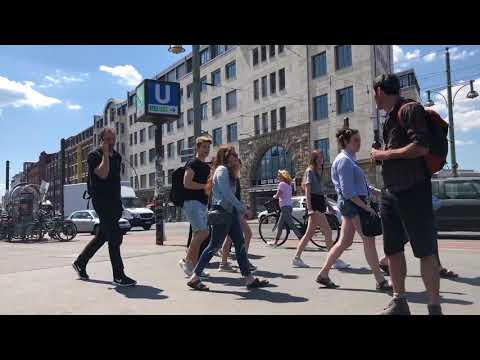 Just A Shell - street jam in Berlin with Markus K & Mario Winterstein