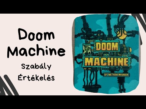 A gép öntudatra ébredése: Doom Machine társasjáték játékbemutató és szabályismertető - Társasozz Okosan!
