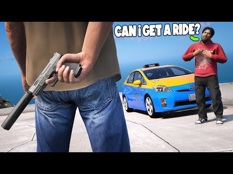 100 Hours as Taxi Serial Killer in GTA 5 RP..