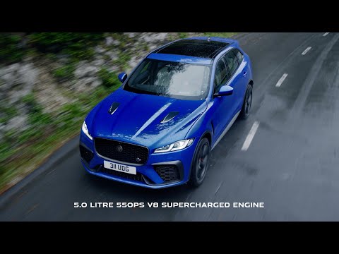 Thumbnail for Jaguar F-PACE SVR | By Special Vehicle Operations by Jaguar F-Pace