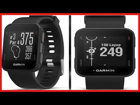 Garmin 010-02028-00 Approach S10, Lightweight GPS Golf Watch, Black