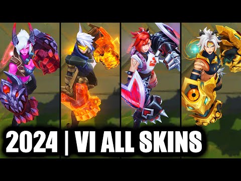 ALL VI SKINS SPOTLIGHT 2024 | League of Legends