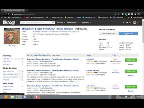 Selling Records on Discogs