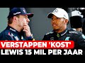 'Wereldtitels Verstappen kosten Hamilton 15 miljoen per jaar' | GPFans News