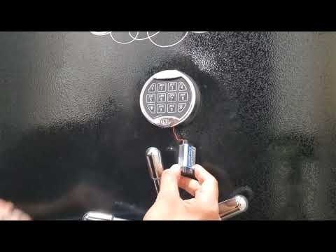 How to replace Cannon Safe battery