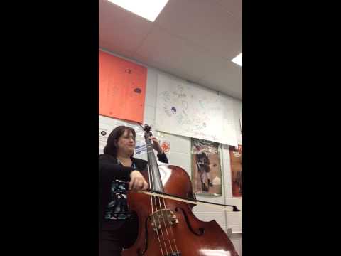 Rigadoon - bass Suzuki book 2