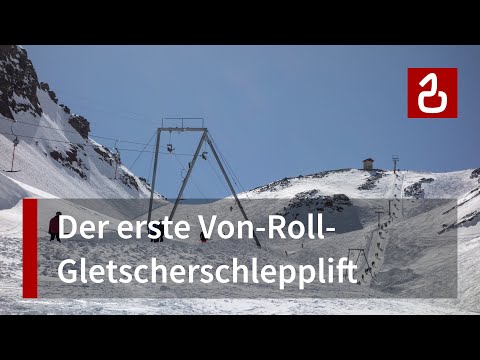 Schlepplift Egginerjoch in Saas-Fee | Der erste Von-Roll-Gletscherlift
