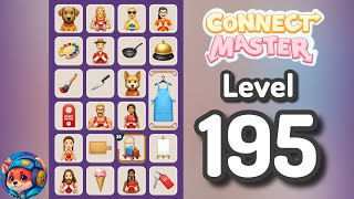 Connect Master — Level 195 very hard Walkthrough & Solution 🧩✨ 