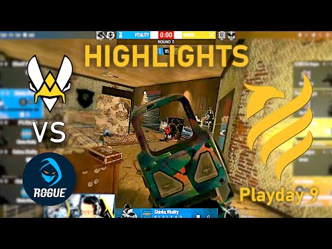 FINAL GAME! Rogue vs Vitality - HIGHLIGHTS - Playday 9 - EUL 2021 Stage 3 - R6 Esport