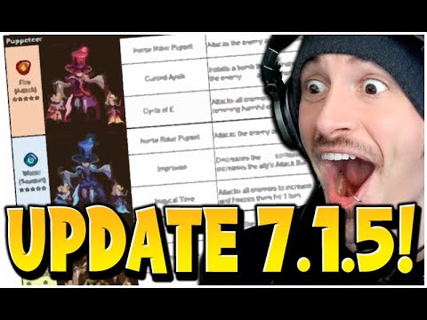 New Puppeteer Monsters! Update 7.1.5 (Summoners War)