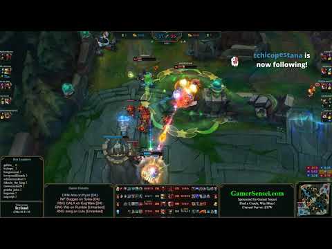 LPL Champion RNG Gala vs 200 ping Brazilian Rammus
