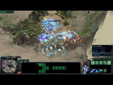 starcraft 2 void rays VS marines
