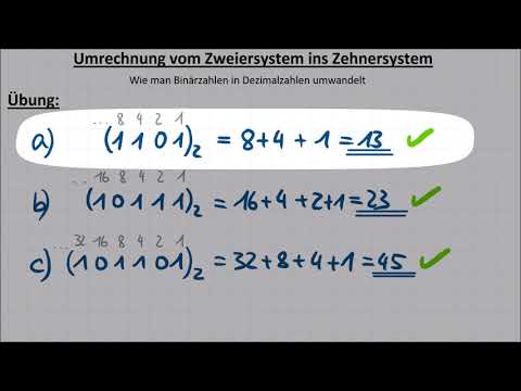 Conversion from binary to decimal system 👨‍💻😀, convert binary number to decimal number