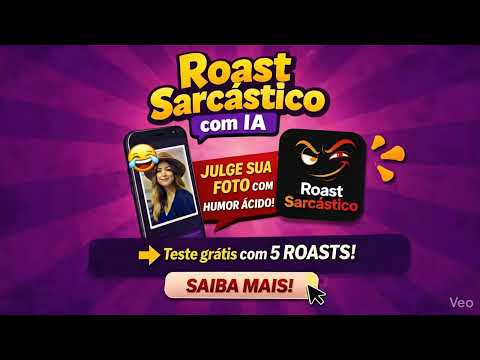 O que faz o app Roast Sarcástico