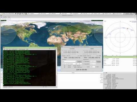 Linux HamRadio: Packet Radio from ISS (Linux + gPredict + hamlib + PK-96)