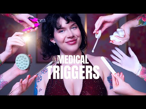 ASMR | 10 Medical Triggers That WILL Make You Relax