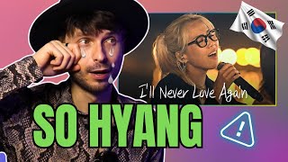 Again..! 😭She made me cry… SoHyang (소향) - “I’ll never love again” | Vocal Coach Reaction