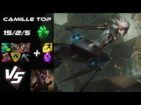 TOP Camille vs Kled - NA Challenger Patch 14.7