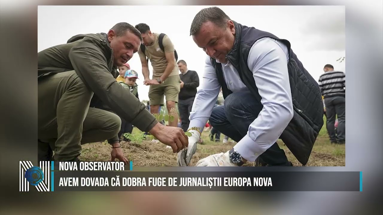 AVEM DOVADA CĂ DOBRA FUGE DE JURNALIȘTII EUROPA NOVA