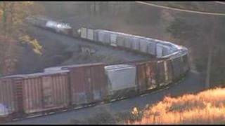 preview picture of video 'Norfolk Southern NS 118 Freight Train at Suwanee, GA'