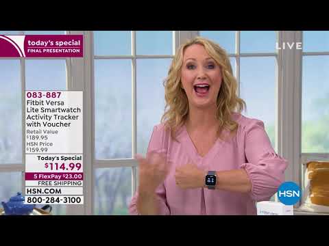 HSN | Electronic Connection featuring Fitbit 08.03.2019 - 10 PM