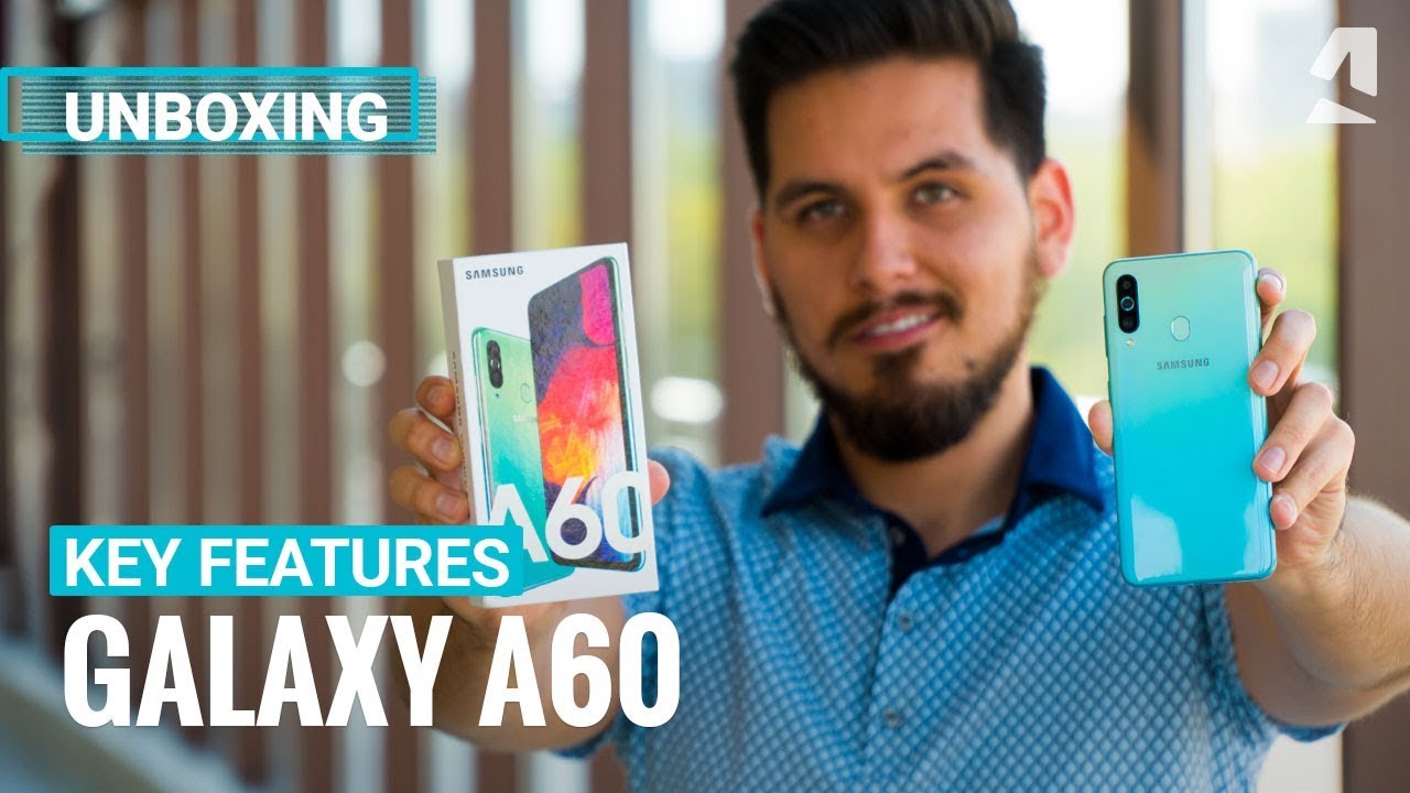 Samsung Galaxy A60 unboxing and key features