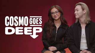 Download lagu Anna Cathcart & Sang Heon Lee Answer Rapid-Fire Questions About 'XO, Kitty' & More | Cosmo Goes Deep mp3