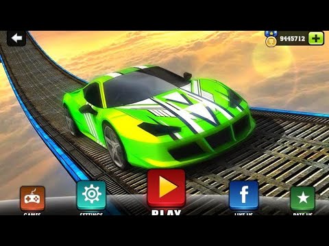 Impossible Stunt Car Tracks 3D All Vehicles Unlocked - Android GamePlay 2018