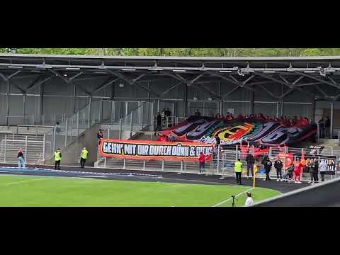 SPIELVEREINIGUNG ERKENSCHWICK präsentiert Choreo bei Wattenscheid 09