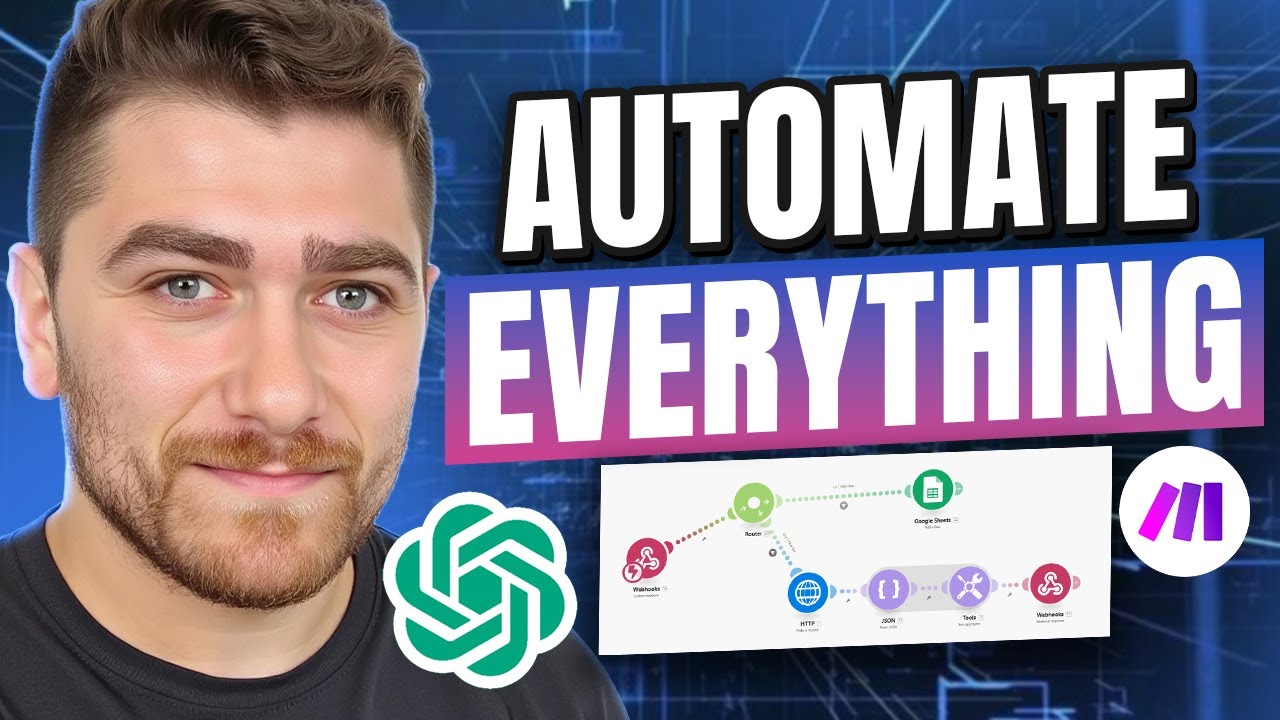 Make Automation EASY with ChatGPT (Make.com automation & GPT Actions)