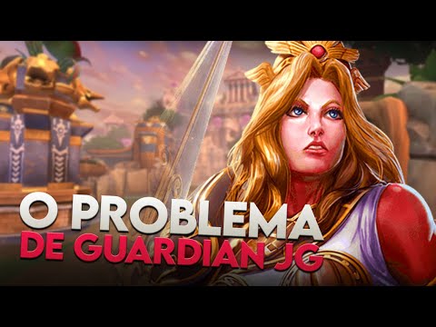 ATHENA JUNGLER, THE PROBLEM WITH PLAYING GUARDIAN! - ⚡ Smite BR Master Ranked Achievement