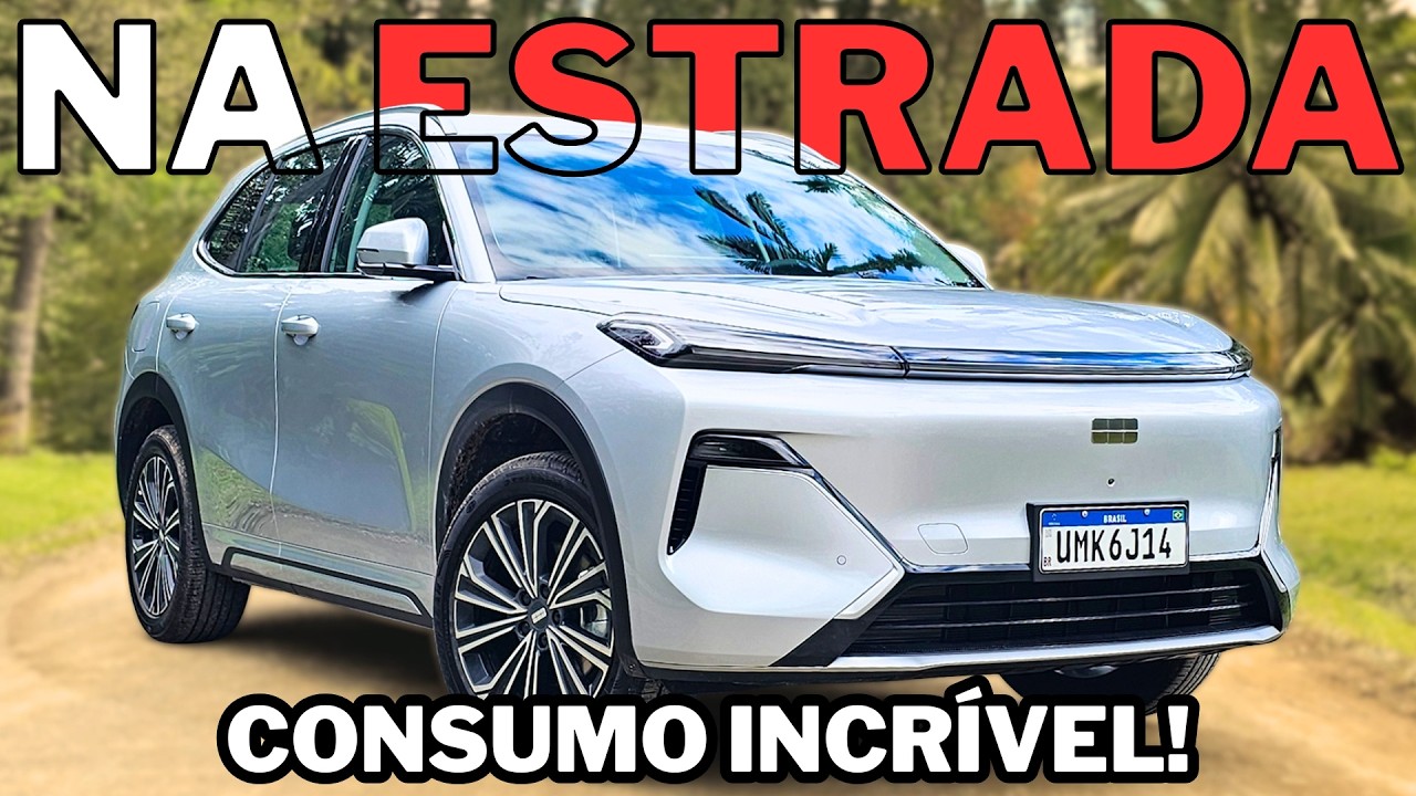 GEELY EX5 ULTRA: Perdeu força na serra? TESTE COMPLETO! (Fim do Mito!)
