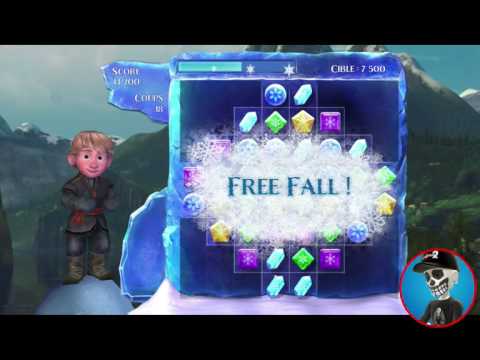 Frozen Free Fall : Snowball Fight Level 3 _ 3/3 Stars