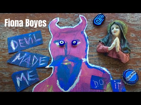 Fiona Boyes: 'Devil Made Me Do It' from the album 'Ramblified' 3 string cigarbox & swampy percussion
