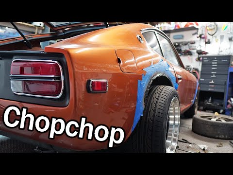 Wide body The Z. Installing ZG Flares On 280z - The JDM Devil Z Build Series #16