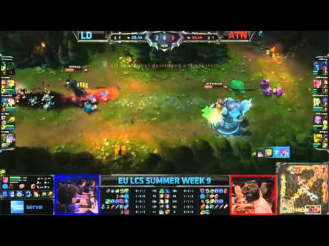 LemonDogs LD vs Team Alternate ATN    Super week EU LCS Summer 2013 W9D2    Full Game HD MUST SEE