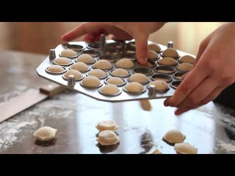 2 pcs Pelmeni Maker Russian Dumpling Mold Set