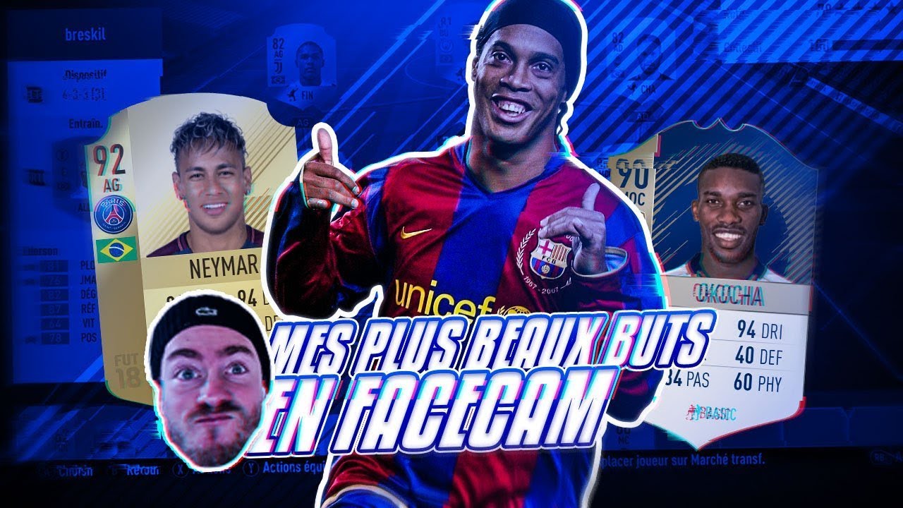 FUT 18 | MES PLUS BEAUX BUTS EN FACECAM !!