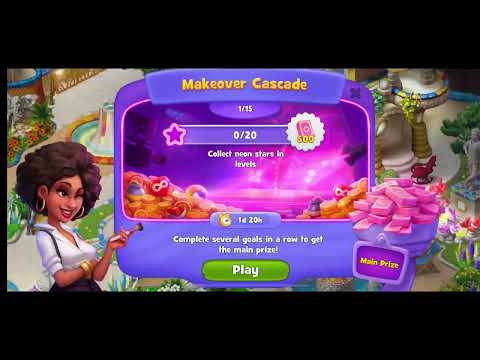 Makeover cascade gardenscapes level 6363