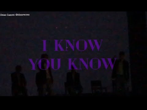 180114 JBJ Donghan and Hyunbin dancing to ‘I know you know’ #JBJComeTrueInManila