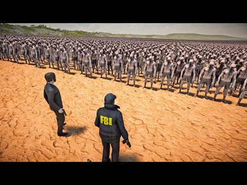 JOHN WICK & FBI AGENT VS 1,000,000 ZOMBIES - Ultimate Epic Battle