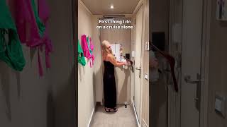 First thing I do on a cruise alone🛳️🙏🏼 #shorts #cruise #cruiselife