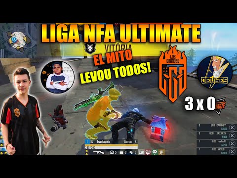 NFA ULTIMATE - LOS GRANDES x DEUSES - EL MITO LEVOU TODOS! TWO9 COMPLEX E LEOZIN AMASSARAM! CLIPS FF