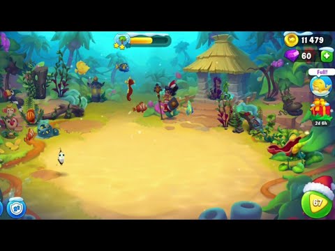 FISHDOM - Gameplay Level 67-68 Save The Fish, Help to Still Live! - Build Aquascape