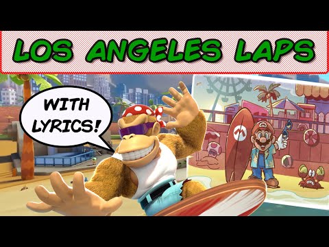 Los Angeles Laps with Lyrics - Mario Kart Tour/Mario Kart 8 Deluxe Cover