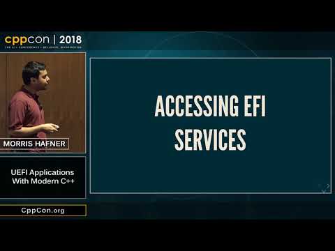 CppCon 2018: Morris Hafner "UEFI Applications With Modern C++"