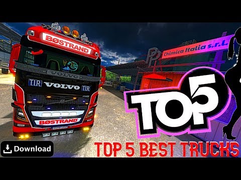 🔝TOP 5 BEST TRUCKS MODS June ETS2 1.35🔝