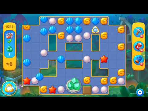 Fishdom Easy Level 9245 (with ingame lightning and bomb boosters) @choraelmin