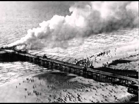 Blackpool North Pier Fire 1938