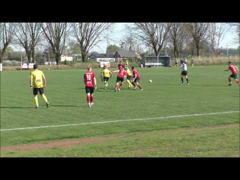 07.04.2024, skrót meczu klasy B: Start II Brzeziny - Powstaniec Dobra 4:1